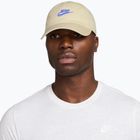 Șapcă Nike Club Unstructured Futura Wash light khaki/sapphire