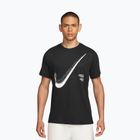 Tricou de antrenament pentru bărbați Nike HBR Dri-FIT black/white