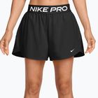 Pantaloni scurți de tenis pentru femei Nike Pro Dri-Fit Mid-Rise Brief-Lined 3" black/white