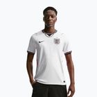 Tricou de fotbal pentru bărbați Nike England 2026 Stadium Home white/speed red/obsidian/obsidian