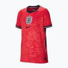 Tricou de fotbal pentru copii Nike England 2026 Stadium Away speed red/obsidian/white/obsidian