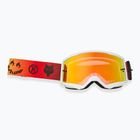 Ochelari de bicicletă Fox Racing Main Hello Future white/yellow/mirror