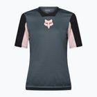 Tricou de ciclism pentru femei Fox Racing Defend Jersey Creation SS deep cobalt
