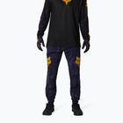 Pantaloni de ciclism pentru bărbați Fox Racing Ranger Image Print plum