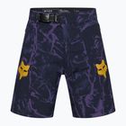 Pantaloni scurți de ciclism pentru copii Fox Racing Ranger Image Print Jr plum