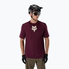 Tricou de ciclism pentru bărbați Fox Racing Ranger Fox Head SS dark maroon