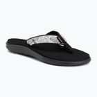 Șlapi pentru femei Teva Voya enchanted forest black/white