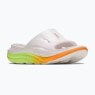 Șlapi HOKA Ora Recovery Slide 3 white/neon yuzu