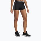 Pantaloni scurți de antrenament pentru femei Under Armour HeatGear Rib Shorty black/castlerock/white