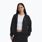 Geacă pentru femei Under Armour Rival Woven Hoody black/black/white