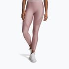 Colanți pentru femei Under Armour HeatGear Rib tourmaline pink/tourmaline pink/white