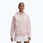Hanorac pentru femei Under Armour Rival Fleece Hoodie prime pink light heather/prime pink