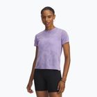Tricou de alergare pentru femei Under Armour Launch Jacquard transparent/reflective