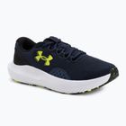 Pantofi de alergare pentru bărbați Under Armour Charged Surge 4 washed navy/black/high vis yellow