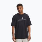 Tricou pentru bărbați  Under Armour Logo Heayweight black/white