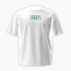 Tricou de antrenament pentru bărbați Under Armour Heavyweight Sports White/Midnight Navy