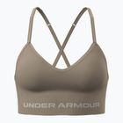 Sutien de antrenament Under Armour Vanish Seamless Low city khaki/summit white