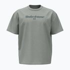 Tricou de antrenament pentru bărbați Under Armour Heavyweight WM titanium/rack green