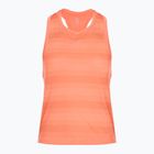 Tricou de alergare pentru femei Under Armour Velociti Singlet electric tangerine/black/green mode