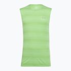Tricou de alergare pentru bărbați Under Armour Velociti Tank lumos lime/white