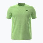 Tricou de antrenament pentru bărbați Under Armour Vanish Seamless Novelty lumos lime/black