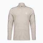 Bluză pentru bărbați Under Armour Tech Taping 1/2 Zip timberwolf taupe/black/white