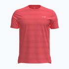 Tricou de alergare pentru bărbați Under Armour Velociti electric tangerine/black/green mode