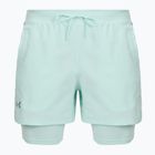 Pantaloni scurți de alergare pentru bărbați Under Armour Launch 5" 2IN1 refresh mint/castlerock