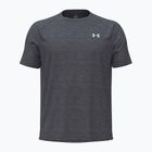 Tricou de antrenament pentru bărbați Under Armour Tech Textured castlerock/white