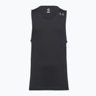 Tricou de alergare pentru bărbați Under Armour Velociti Pro Singlet black/black/metallic silver