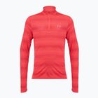 Bluză de alergare pentru bărbați Under Armour Velociti 1/4 Zip lumos lime/mod gray