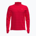 Bluză de alergare pentru bărbați Under Armour Velociti 1/4 Zip lumos lime/mod gray