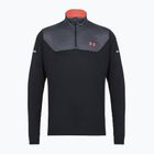 Bluza bărbați Under Armour Tech Utility 1/4 Zip negru/roșu venin