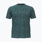 Tricou de antrenament pentru bărbați Under Armour Tech Tee Pixelate rack green/black
