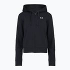 Bluză pentru femei Under Armour Sport Terry FZ black/white