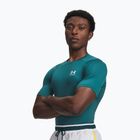 Tricou de antrenament pentru bărbați Under Armour HG Armour Comp rack green/white
