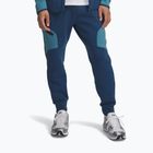 Pantaloni pentru bărbați Under Armour Unstoppable Fleece wham blue/boundless blue/black