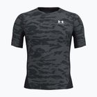 Tricou de antrenament pentru bărbați Under Armour HG Printed black/castlerock/white