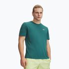 Tricou de antrenament pentru bărbați Under Armour Tech Taping rack green/fade green