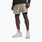 Pantaloni scurți de antrenament pentru bărbați Under Armour Vanish Woven 2.0 2IN1 Shorts timberwolf taupe/black