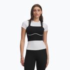 Tricou de antrenament pentru femei Under Armour Meridian Contour Tank ultimate black/white/ultimate black