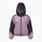 Geacă pentru copii Under Armour G Icon Woven Full Zip purple echo/mauve pink/black