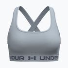 Sutien de antrenament Under Armour Crossback Mid blue fog/downpour gray