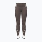 Colanți de antrenament pentru femei Under Armour Meridian Contour Stirrup Leggings peppercorn/white/peppercorn