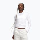 Longsleeve de antrenament pentru femei Under Armour ColdGear Crew white/halo gray