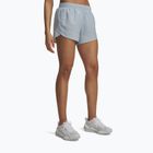 Pantaloni scurți de alergare pentru femei Under Armour Fly By 3" Shorts blue fog/blue fog/reflective