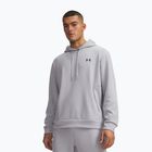 Bluză pentru bărbați Under Armour Flex Fleece Hoodie mod gray/black