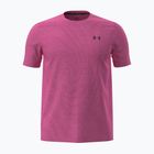 Tricou de antrenament bărbați Under Armour Vanish Seamless Novelty SS pink frenzy/ultimate black