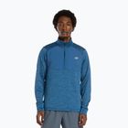 Longsleeve de alergare pentru bărbați New Balance Athletics Heat Grid 1/2 Zip dark shoreline