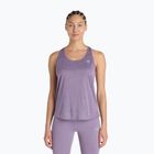 Tricou damă New Balance Athletics Tank candied violet heather